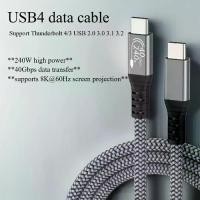 ราคา สาย USB4, Laihonen, 240W, 40Gbps, เอาต์พุตวิดีโอ 8K @ 60Hz, เข้ากันได้กับ Thunderbolt 4/3, USB 2.0 3.0 3.1 3.2, การชาร์จความเร็วสูงและการถ่ายโอนข้อมูล, เหมาะสำหรับ MacBook, iPhon (1731966900521633099)