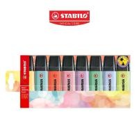 ราคา STABILO Boss Original Pastel ปากกาไฮไลท์ ปากกาเน้นข้อความ สีพาสเทล แพ็ค 8 สี (70/8-3) (1729751743864408954)