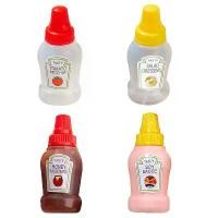 ราคา ขวดซอสรีฟิลขนาดเล็ก 1 ชิ้น ภาชนะใส่สลัดน้ำผึ้ง ซอสมะเขือเทศ ขวดซอสแบบพกพา กล่องอาหารกลางวัน อุปกรณ์เสริม (1730072042223536659)
