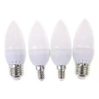 ราคา โคมระย้า Led E14 E27 หลอดไฟเทียน โคมไฟวอร์มไวท์ธรรมชาติ 8Led 1 ชิ้น (1729833828597467509)