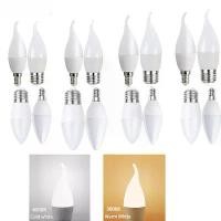 ราคา หลอดไฟ LED โคมระย้า, BZSTB, E14 และ E27, สีขาวนวลและสีขาวอบอุ่น, หลอดไฟ 3W, แรงดันไฟฟ้า 220V และ 240V (1731146567266372306)