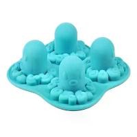 ราคา แม่พิมพ์น้ำแข็งรูปปลาหมึก Chao ดีไซน์สร้างสรรค์ ถาดน้ำแข็งสำหรับแช่เย็นค็อกเทล วิสกี้ บอร์บัน และน้ำผลไม้โฮมเมด ทำความสะอาดง่าย (1729946386737171172)