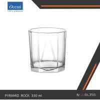 ราคา JJGLASS - (Ocean) B02311 Rock Pyramid 11 1/2oz. (330ml.) แก้วน้ำ แก้วร็อค แก้วโอเชี่ยน สำหรับใส่เครื่องดื่ม เช่น วิสกี้ (1729704160346737588)