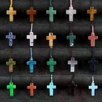 ราคา ลูกประคำลูกปัดหินธรรมชาติ ขนาด 6 มม. พร้อมจี้ไม้กางเขน สีสันสดใส (เหลือง แดง เขียว ชมพู ขาว น้ำตาล) และสายสีดำ เหมาะสำหรับการสวดมนต์ การทำสมาธิ ของขวัญทางจิตวิญญาณ ลูกปัดสวดมนต์ (1732556951728916374)