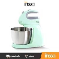 ราคา [10.10][ส่งฟรี พร้อมส่ง] INSSA เครื่องผสมอาหาร แบบตั้งโต๊ะ เครื่องตีแป้ง เครื่องตีไข่ เครื่องผสมอเนกประสงค์ เครื่องผสมไข่กับนม 3 ลิตร HMJH001 (1729690595307849769)