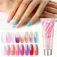 ราคา COSCELIA Poly gel เจลต่อเล็บ 15ml. โพลี่เจลต่อเล็บ เนื้อใส ชมพู กากเพชร POLYGEL Acrylicgel ✨ เล็บเจล เปลี่ยนตามอุณ... (1731433209085528589)