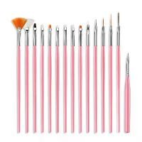 ราคา ชุดแปรงทาเล็บ Jixingbeauty 15 ชิ้น เหมาะสำหรับเพ้นท์เล็บและการวาดเส้น พร้อมปากการะบายสีกุหลาบและปากกาเพชรตู้ทำเล็บ ปากกาวาดภาพเพ้นท์เล็บ ทําเล็บ กากเพชร (1730510815778343285)