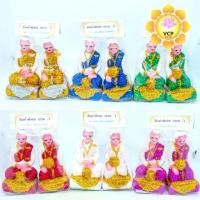 ราคา ตุ๊กตาตั้งศาล ตุ๊กตาแก้บน ตา-ยาย กากเพชร ขนาดกลาง/เล็ก (1729596571603470949)