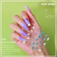 ราคา สติ๊กเกอร์ติดเล็บลายการ์ตูน มาใหม่ ดีไซน์บรรเทา 5D กาวนุ่ม ไอซ์ทรู เลิฟ บรอนเซอร์ สติ๊กเกอร์ติดเล็บน่ารัก ตกแต่ง (1732200317693430400)