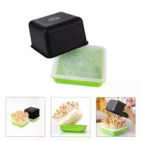 ราคา ถาดพลาสติก ถั่วลิสง ถั่ว ชุด 4 ชิ้น สำหรับใช้ในครัวเรือน เติบโตต้นกล้า เติบโตการงอกของเมล็ด กระถางปลูกแบบไม่ใช้ดิน กล่องไฮโดรโปนิกส์ (1732291778011235689)