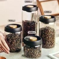 ราคา กระป๋องกาแฟ กระป๋องสูญญากาศ กระป๋องแก้วบอโรซิลิเกตสูง กระป๋องเก็บผงกาแฟ เมล็ดกาแฟ กระป๋องถนอมเมล็ดพืช (1731686325394310728)