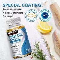 ราคา น้ำมันปลา KIRKLAND 800 มก. โอเมก้า 3 พร้อม EPA และ DHA (120 แคปซูล) (1731957047592978239)