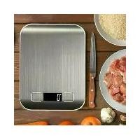 ราคา เครื่องชั่ง 5 กิโล ผิวหน้าสแตนเลส สวย หรูหรา เครื่องชั่งในครัว Kitchen Scale Digital Scale (1732763727176631844)