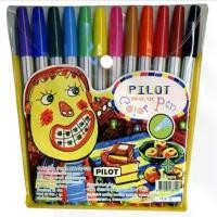 ราคา ￼ปากกาเมจิก ชุด12สี Pilot ปากตัด (1732194111023581469)