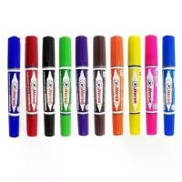 ราคา (จัดส่ง3ชิ้น) ตราม้า ปากกาเคมี ปากกาเมจิก ปากกาเคมี2หัว Horse 2 หัว หลายสี (1729588065871759606)