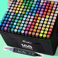 ราคา 12 สี 44บ ปากกามาร์คเกอร์ ปากกาสี ปากกาสีน้ำสองหัว ปากกาสีมันแอลกอฮอล์ ากกาหัวพู่กันปากกาสีน้ำสองหัว ปากกามาร์กเกอร์ไฮไลท์ ปากกาเมจิก (1730614064028093410)