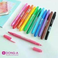 ราคา ปากกาสี My Color 2 ปากกาเมจิก 2 หัวในด้ามเดียว (1730197939814107444)