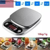 ราคา RLL ❇เครื่องชั่งดิจิตอล 10 kg เป็นสแตนเลส กิโล อุปกรณ์เบเกอรี่✥ (1732302944601801964)