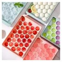 ราคา พิมพ์น้ำแข็ง พิมพ์วุ้นลูกแก้ว 33 ช่อง พิมพ์วุ้นลูกส้ม ทำวุ้น แม่พิมพ์ทำน้ำแข็ง ที่ทำน้ำแข็งก้อนกลม อุปกรณ์เบเกอรี่ สินค้าแนะนำ (1731794706599150777)