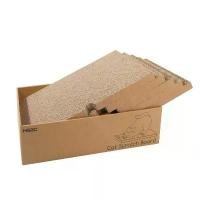 ราคา กระดาษแข็งลูกฟูก 5-in-1 สำหรับแมว ที่ขูด กล่อง แผ่นขูด ชุดของเล่น (1730131294390552741)