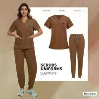 ราคา ชุดพยาบาลโรงพยาบาล สำหรับผู้หญิงและผู้ชาย สไตล์วิ่ง ชุดพยาบาล ชุดสครับ ชุดทำงาน กรูมมิ่งสัตว์เลี้ยง เหมาะสำหรับนางพยาบาล (1731962871397058071)