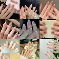 ราคา กดเพชรเต็ม Bling เล็บสดใหม่ อเนกประสงค์ ผิวขาว สติ๊กเกอร์ติดเล็บ ขายดีที่สุด สไตล์ Ins หรูหรา ตัวเลือกความยาวสั้น/ยาว ยาว ติดทนนาน ไม่มีกาวตกค้าง ไก่ ย่าง ถุง ถวาย พระ (1731693013699627004)