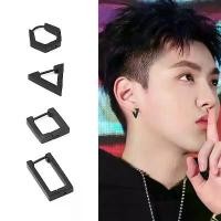 ราคา COD จิวหูห่วงสาม-สี่เหลี่ยม ราคา 1คู่ Semitree 316L ทางการแพทย์ ไม่ขึ้นสนิม ไม่ลอก ต่างหูผู้ชายสามเหลี่ยมต่างหูแฟชั่น (1731844934682838555)