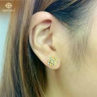 ราคา ส่งฟรี ต่างหูเพชรซีกเทาดอกไม้ เครื่องประดับไทย พูนทรัพย์ มีใบรับประกัน ED285E400 (1730871626129378258)