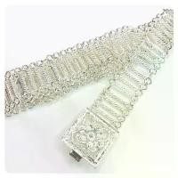 ราคา [จัดส่งทันที] vintage jewelry เครื่องประดับไทย ชุดไทย เข็มขัดสุภาพสตรี เข็มขัดวินเทจ เข็มขัดสีทอง เข็มขัดทอง เข็มขัดเงิน เข็มขัดเงินสีดำ (1732719489653966153)