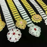 ราคา บล็อกบัสเตอร์ เข็มขัดไทย เครื่องประดับไทย สีเงิน/ทอง หัวเข็มขัดประดับเพชรพลอย สวมใส่กับชุดไทยโบราณ ศิวาลัย (1732243045228119974)