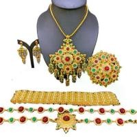 ราคา setเครื่องประดับไทย ประดับชุดไทยชุดนางรำทำการแสดง มาแบบครบเซ็ทjhk (1730850429466019954)