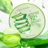 ราคา เจลว่านหาง Nature Republic Aloe Vera 92% Moisture Soothing Gel 300ml เจลว่านหางจระเข้ เนเจอร์ รีพลับบลิค ว่านหางจระเข้ (1732273086001220361)