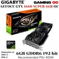 ราคา GIGABYTE การ์ดจอ GEFORCE GTX 1660 SUPER GAMING OC 6GB GDDR6 192-bit รองรับ DisplayPort x3 HDMI x1 8PIN x1 แรงดันไฟ 400W รับประกัน 30 วัน (1732559208666465370)