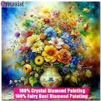 ราคา ชุดจิตรกรรมเพชร DIY, 5D, ปักครอสติช, ดอกไม้แจกัน, ศิลปะโมเสคเพชร, เจาะคริสตัลเต็ม, ของขวัญตกแต่งบ้าน, การออกแบบฝุ่นป่า (1731720893113533573)