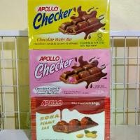 ราคา (เซต 3กล่องรวม72ชิ้น)ขนม Apollo Checker Roka อพอนโล้ เชคเกอร์ โรก้า นำเข้าจากมาเลเซีย (1729969233138190459)