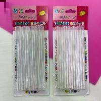 ราคา (ยกโหล 12 แผง) No.2112 กาวแท่ง ปืนกาว กาวแท่งซิลิโคนหนึ่งแผงมี 12 แท่ง แผงจัมโบ้ สุ่มแบบความยาวแผง 26 ซม ทั้งหมด 12 แผง (1731969762089600354)