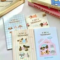 ราคา สมุดโน๊ต สมุดจดบันทึก ขนาด A5 สมุดโน๊ตลายน้องหมาน่ารัก (1732294504214988232)