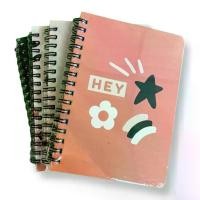 ราคา สมุดโน๊ตปกแข็งสันห่วง ขนาด A6 คละลาย สมุดเขียน สมุดไดอารี่​ สมุดจดบันทึก สมุดปกแข็ง 80 แผ่น 70 แกรม (1729595181799803101)