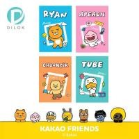 ราคา KAKAO FRIENDS สมุดริมด้าย สมุดโน้ต สมุดจดบันทึก ขนาด A5 ลายการ์ตูนลิขสิทธิ์แท้ KK1284 มีเส้น (1730396466036837155)
