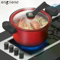 ราคา ONGIONE หม้อความดัน ,Non-Stick Cooking Pots ,Multifunctional 3.5L Stew Micro Rice Cooker เตาแม่เหล็กไฟฟ้าเตาแก๊ส (1732734419638519219)