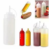 ราคา ขวดบีบเครื่องปรุง 240ml ขวดสเปรย์บีบพลาสติกที่ทนทาน สำหรับซอสมะเขือเทศ ซอสบาร์บีคิว น้ำซอส น้ำเชื่อม ขวดใส่เครื่องปรุง (1732517516992349370)