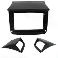 ราคา Fascia วิทยุรถยนต์ 9 นิ้ว เหมาะสำหรับ 2013+ Mitsubishi Pajero Montero Sport เครื่องเล่นดีวีดี GPS Android MP5 สเตอริโอ แผงเครื่องหลัก 2 Din แผงหน้าปัดกรอบแดชบอร์ด การติดตั้ง ตัดแต่ง (17322265549392794