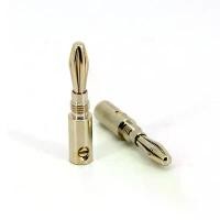 ราคา สกรูลำโพงเสียง คุณภาพสูง 4 มม. ขั้วต่อปลั๊กทองแดงแผ่นเหล็กกล้วย แจ็คสำหรับลำโพง สายลำโพง แอมพลิฟายเออร์ ขั้วต่อตัวผู้ วางซ้อนกันได้ THB11 (1731948285100984724)