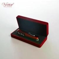 ราคา มีดพับพร้อมกล่องเก็บ อุปกรณ์ไวน์ ที่เปิดไวน์ แชมเปญ Victor คําแนะนําผลิตภัณฑ์ใหม่ของเดือนนี้ (1732300090232375294)