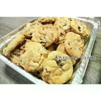 ราคา ส่งฟรี. อเมริกันคุกกี้ ไร้ไขมันทรนซ์ สุตรหวานน้อย มีส่วนผสมของ เม็ดมะม่วงหิมะพานต์ ลูกเกด ช็อคโหลอตชิพ (1732144764227257541)