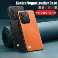 ราคา เคสมือถือหนัง ดีไซน์หรูหรา เข้ากันได้กับ OPPO A6Pro, A5, A5Pro และ OPPO A6 Pro 5G 2025 ผิวธรรมดา ป้องกันลายนิ้วมือ กันกระแทก กันชนนุ่ม กรอบ เคสฝาหลัง (1732795961642353845)
