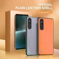 ราคา ฝาหลังหนัง, ผิวธรรมดา, สำหรับ Sony Xperia 1 V 5G เคส, ซิลิโคนนิ่ม, กันชนกันกระแทก, Coque, เข้ากันได้กับ Sony Xperia 1V Xperia1V 5G (1730843634538416502)