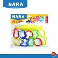 ราคา NARA Kids Tools แม่พิมพ์พลาสติก สำหรับดินน้ำมัน ดินเบา แป้งโดว์ โฟมปั้น ดินปั้นทุกชนิด (เลือกชุด) (1729613340253457240)