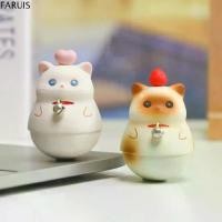 ราคา รูปเรซิ่นแมว ของเล่นเขย่า FARUIS ตุ๊กตาหนังสติ๊กแมว ดีไซน์การ์ตูนแมวน่ารัก เครื่องประดับเรซิ่น ขนาดเล็ก ตกแต่งรถแมวน่ารัก งานฝีมือเรซิ่น (1732130390311339698)