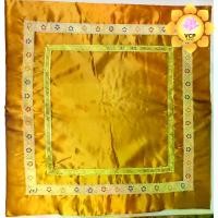 ราคา จัดส่งในกรุงเทพฯ อาสนะ เบาะรองนั่งสมาธิ ผ้าต่วน สีพระราชทาน (1732199476751927597)